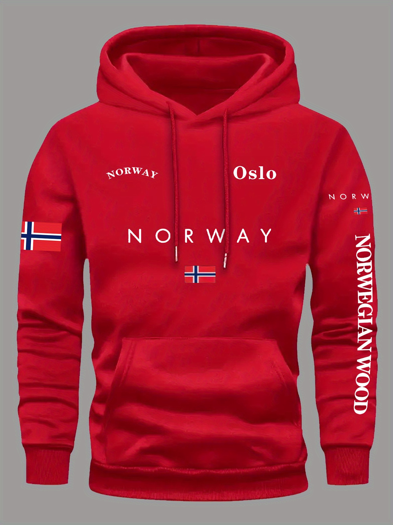 NORWAY Flag Hoodies Men Women  - Outdoor Adventure Outfit review and price