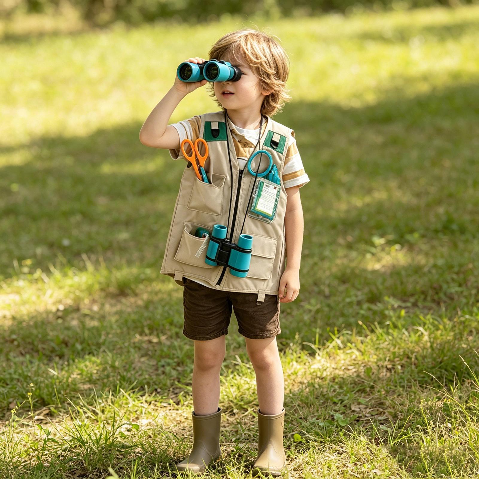 Kids Explorer Vest Safari Cost - Outdoor Adventure Outfit review and price