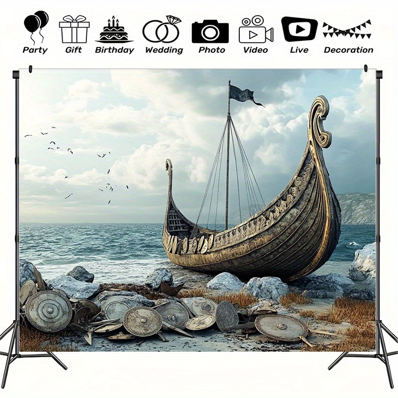Large Viking adventure photogr - Outdoor Adventure Birthday Party review and price