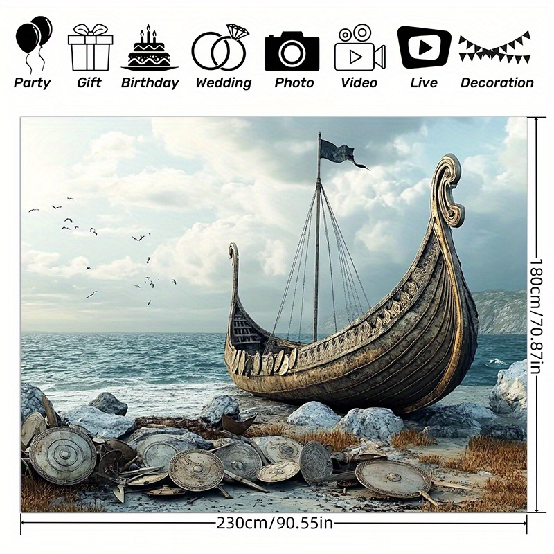Large Viking adventure photogr - Outdoor Adventure Birthday Party review and price