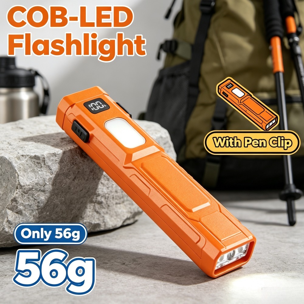 COB LED EDC Flashlight Pen‑Cli - Outdoor Adventure Trips review and price