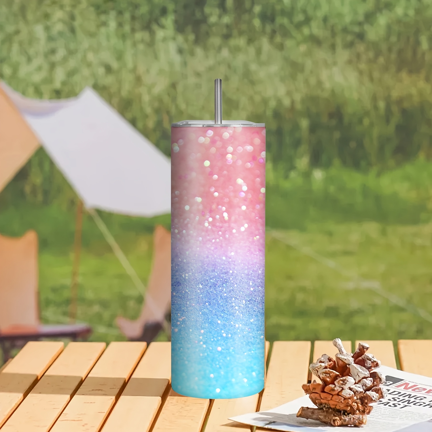 1pc Leak-Proof Travel Mug with - Outdoor Adventure Birthday Party review and price