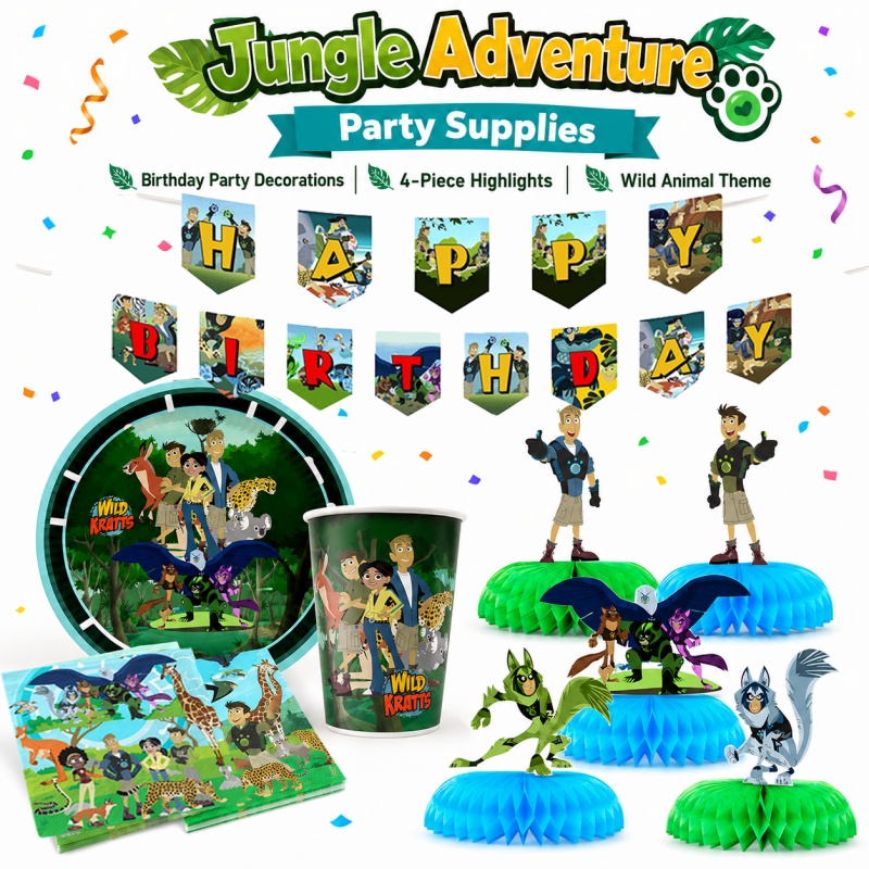 Wild Kratts Birthday Picnic Po - Outdoor Adventure Birthday Party review and price