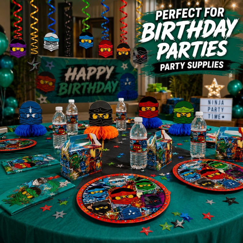 Ninja Combination Birthday Par - Outdoor Adventure Birthday Party review and price